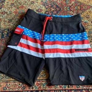 Mens pelagic Ridgemont boardshort